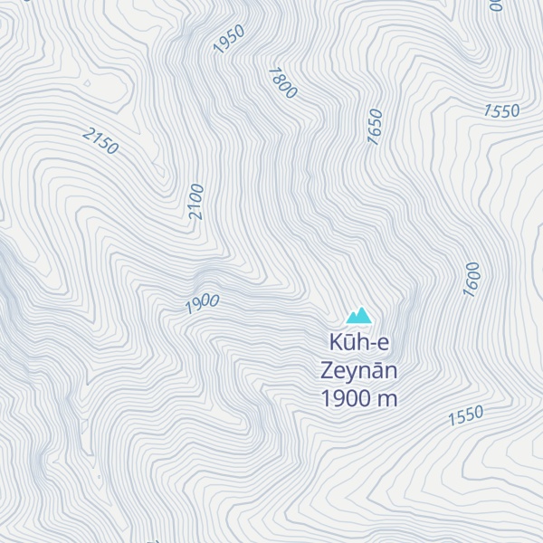 Map of Kūh-e Māh Rash