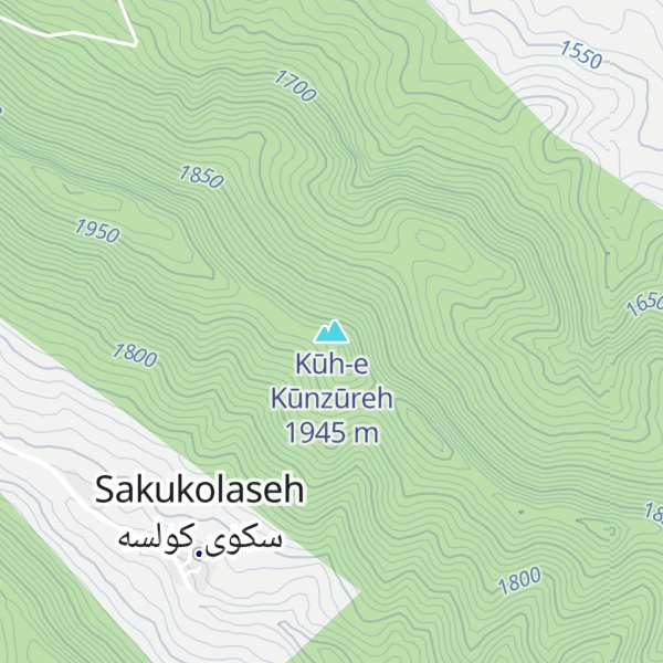 Map of Kūh-e Kūnzūreh
