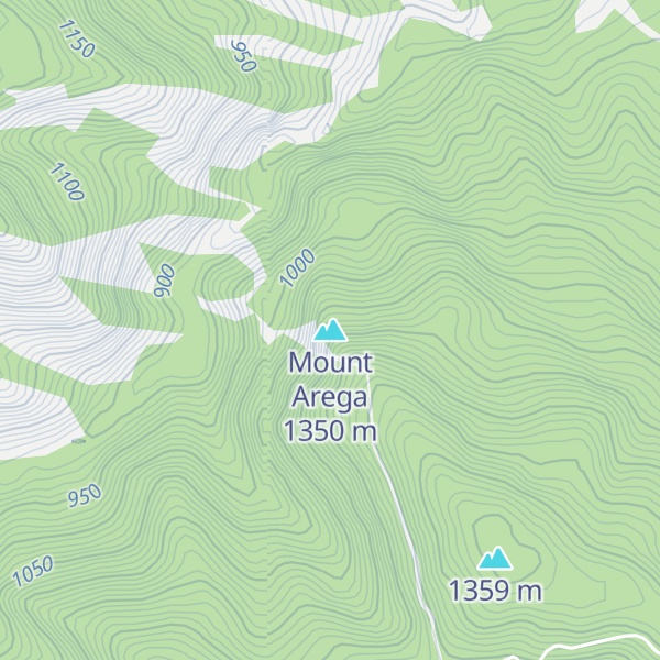 Map of Mount Arega