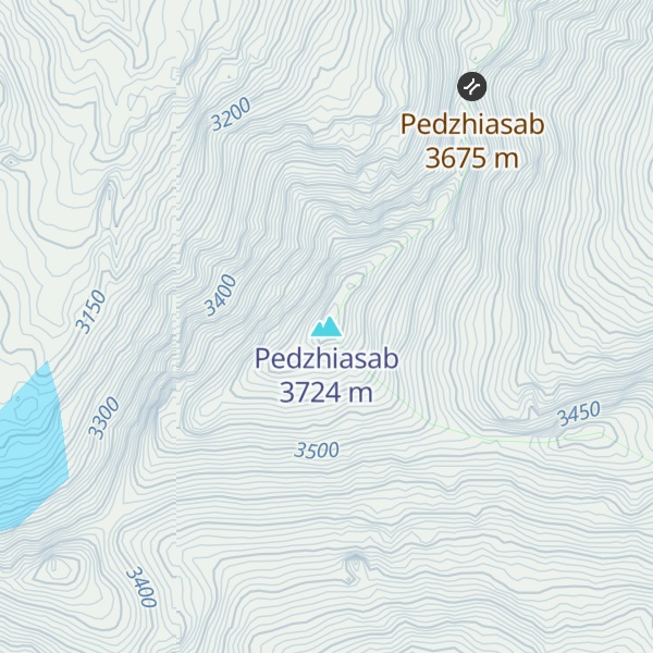 Map of Pedzhiasab