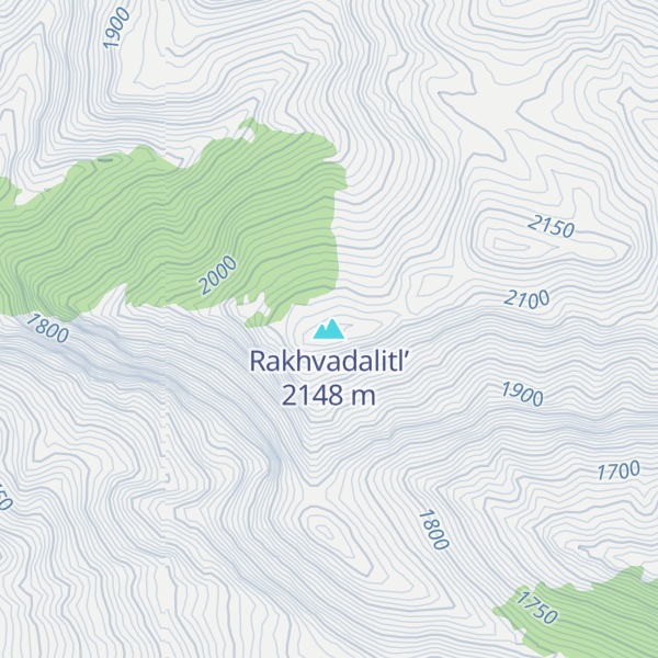 Map of Rakhvadalitl’