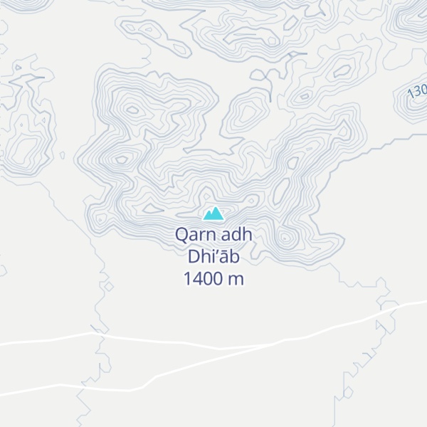 Map of Qarn adh Dhi’āb
