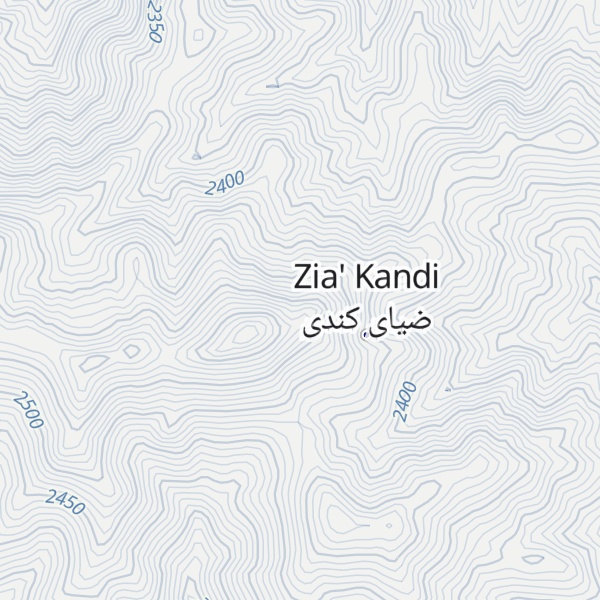 Map of Kūh-e Kol Kazh