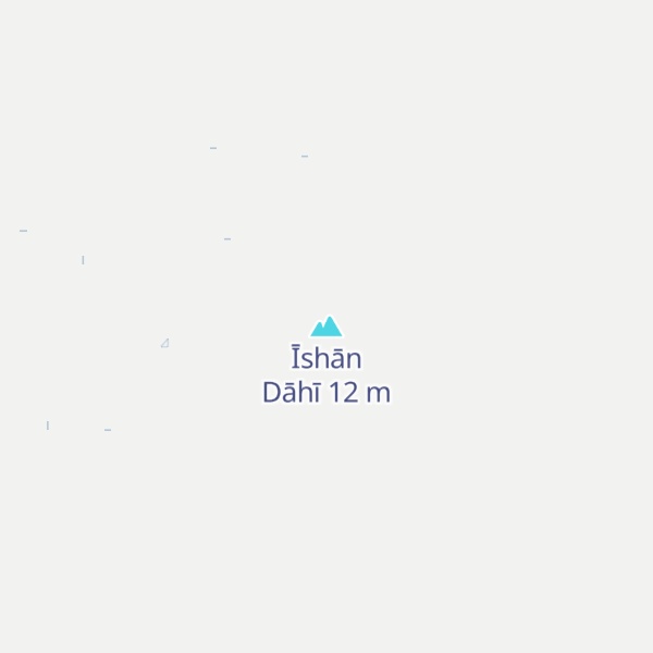Map of Īshān Dāhī