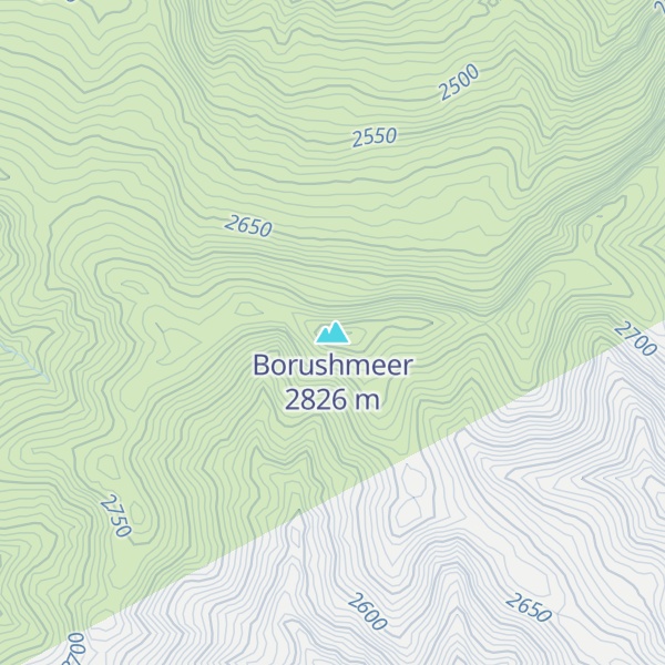 Map of Borushmeer