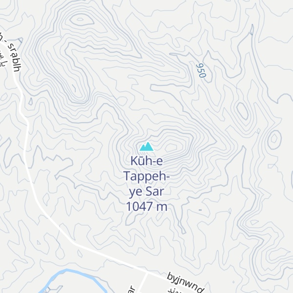 Map of Kūh-e Tappeh-ye Sar