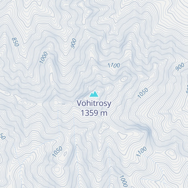 Map of Vohitrosy