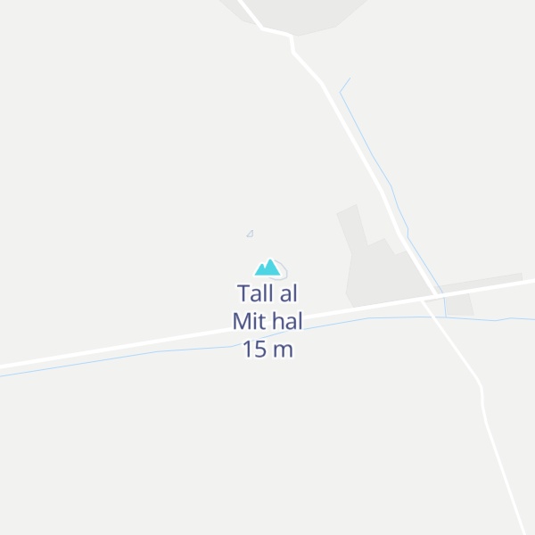Map of Tall al Mit hal