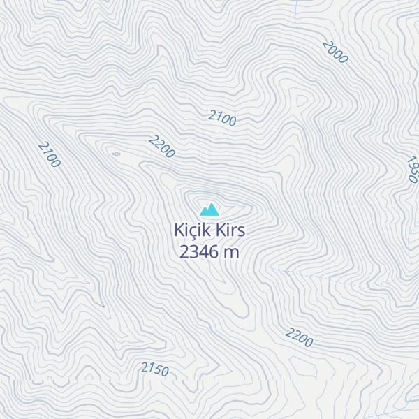 Map of Kiçik Kirs