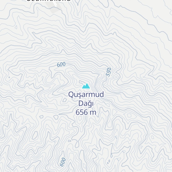 Map of Quşarmud Dağı