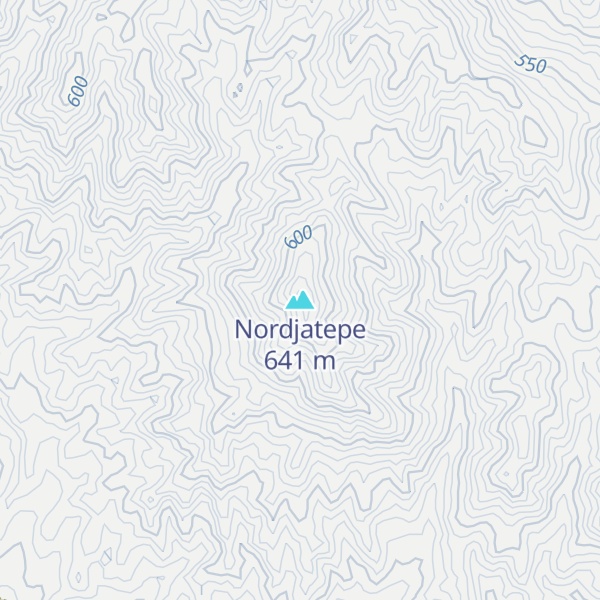 Map of Nordjatepe