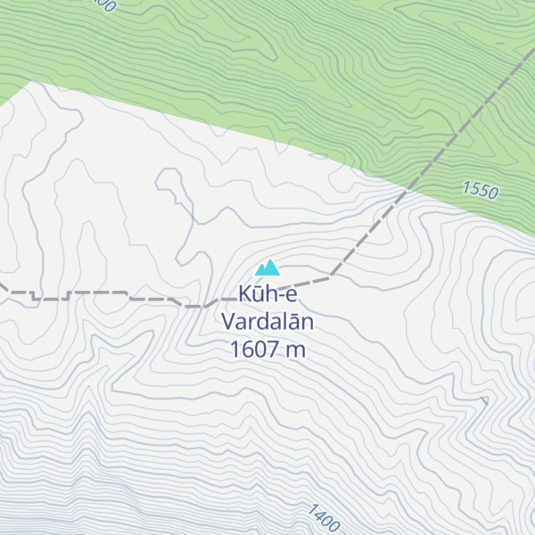 Map of Kūh-e Vardalān