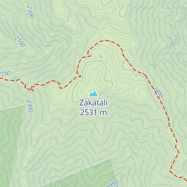 Map of Zakatali