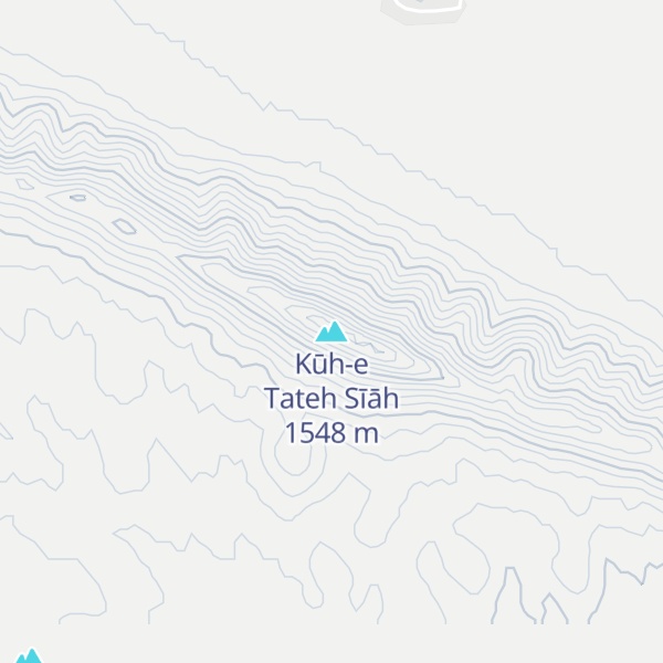 Map of Kūh-e Tateh Sīāh