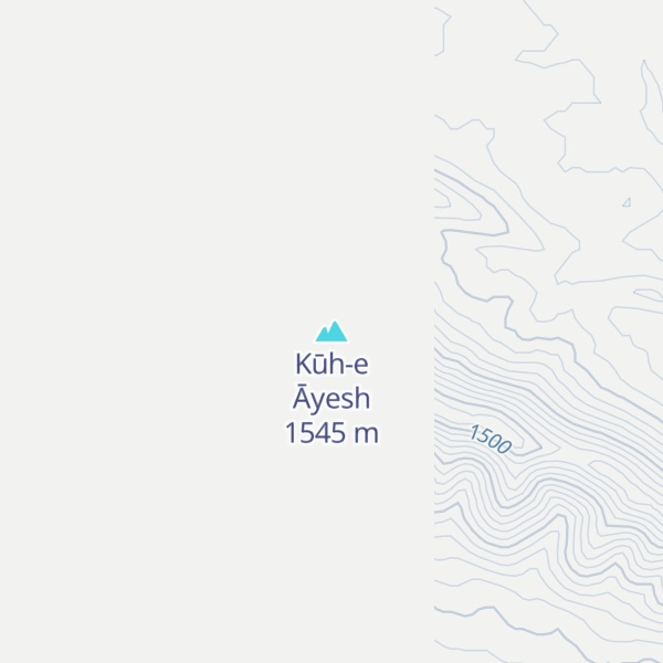 Map of Kūh-e Āyesh