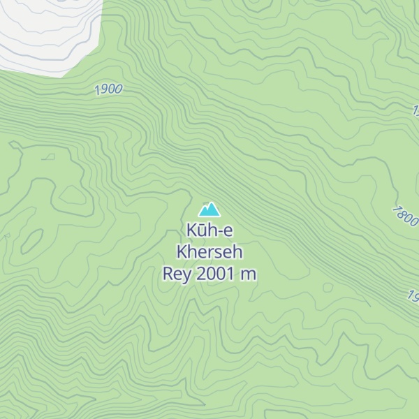 Map of Kūh-e Kherseh Rey