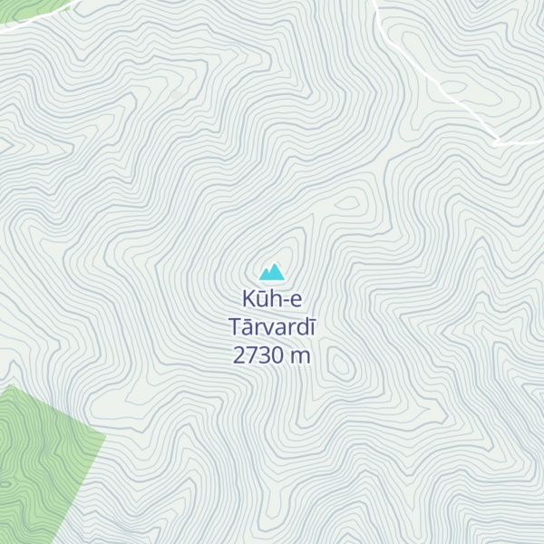 Map of Kūh-e Tārvardī