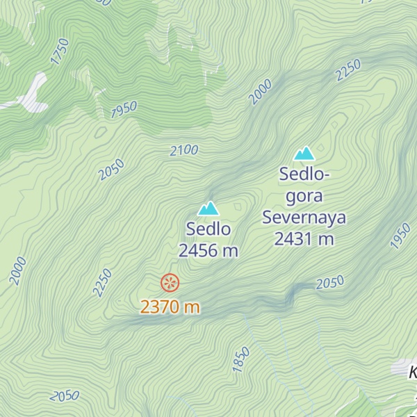Map of Sedlo
