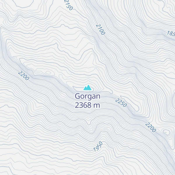 Map of Gorgan