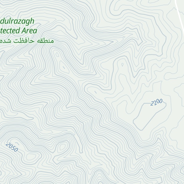 Map of Kūh-e Rūs