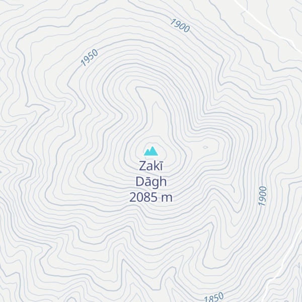 Map of Zakī Dāgh