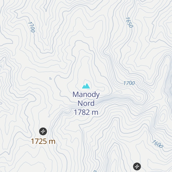 Map of Manody Nord