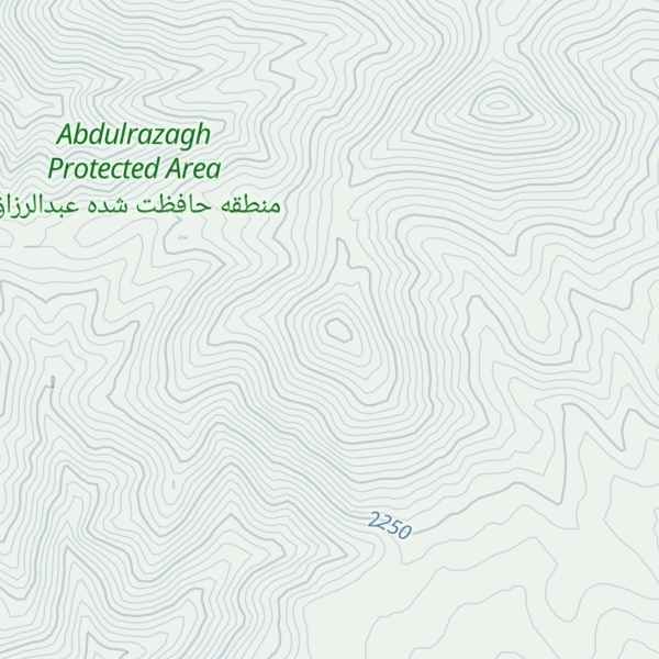 Map of Kūh-e Khānī