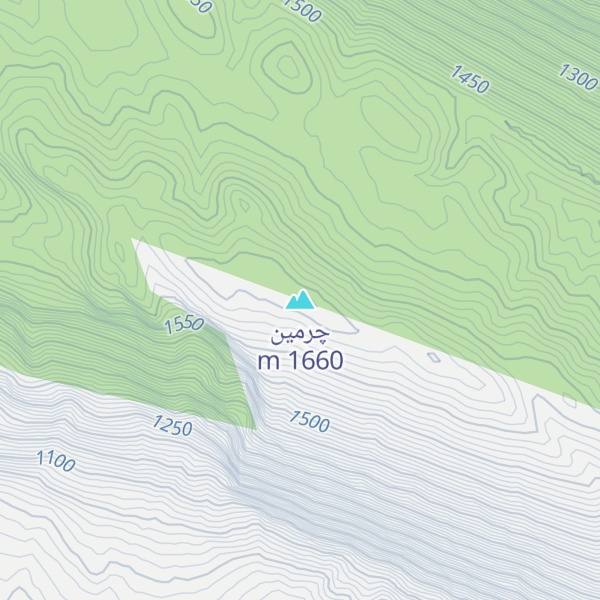Map of چرمین