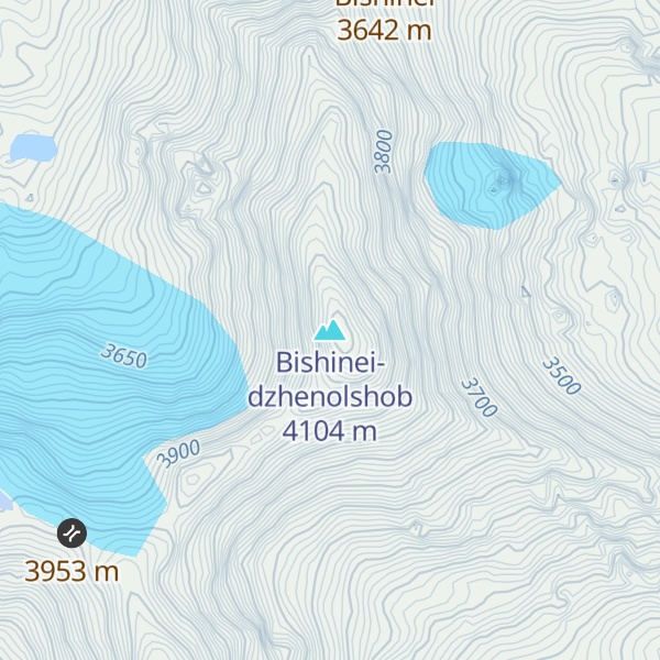 Map of Bishinei-dzhenolshob