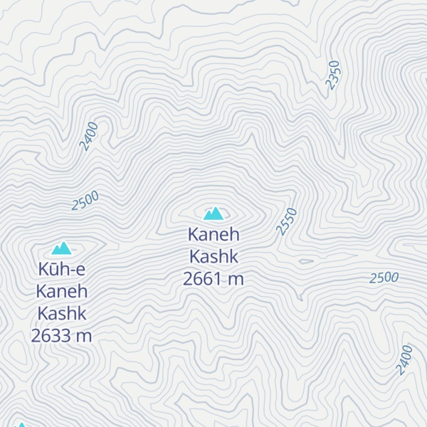 Map of Kaneh Kashk