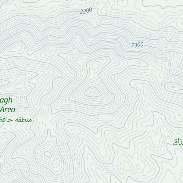 Map of Kūh-e Kūzehlī