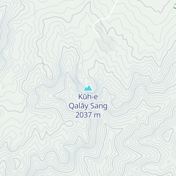 Map of Kūh-e Qalāy Sang