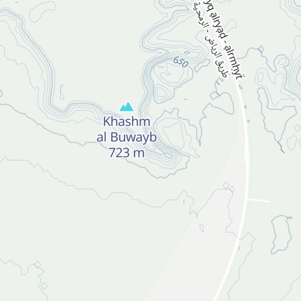 Map of Khashm Buwayb