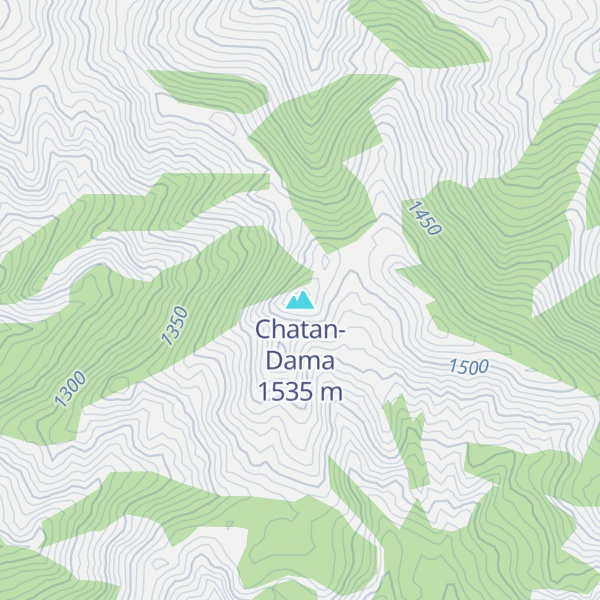 Map of Chatan-Dama