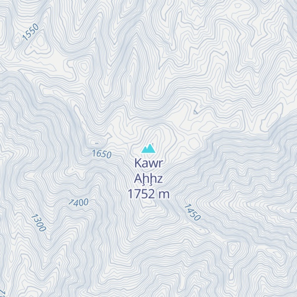 Map of Kawr Aḩḩz