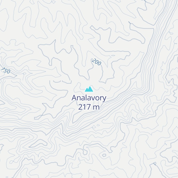 Map of Analavory