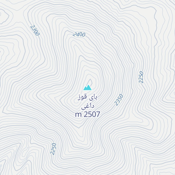 Map of بای قوز داغی