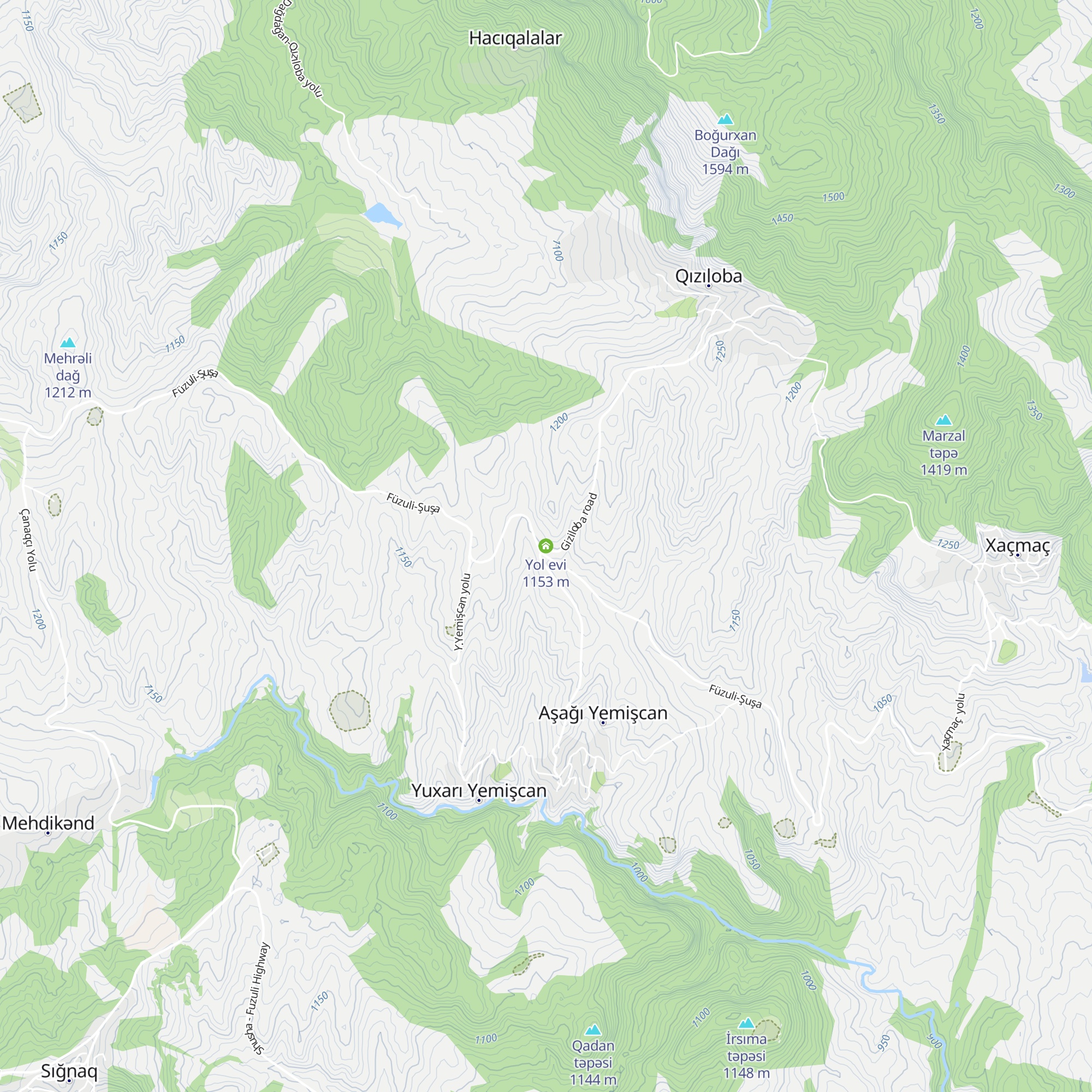 Yol evi map
