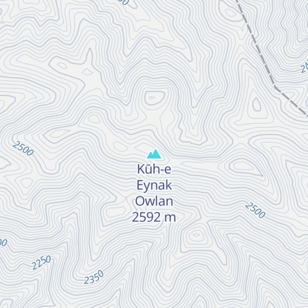 Map of Kūh-e Eynak Owlan