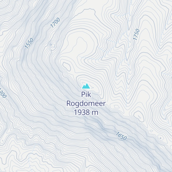 Map of Pik Rogdomeer