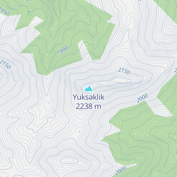 Map of Yuksəklik