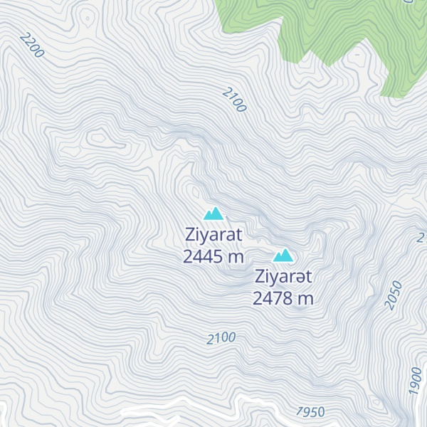 Map of Ziyarat