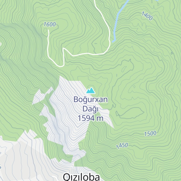 Map of Boğurxan Dağı