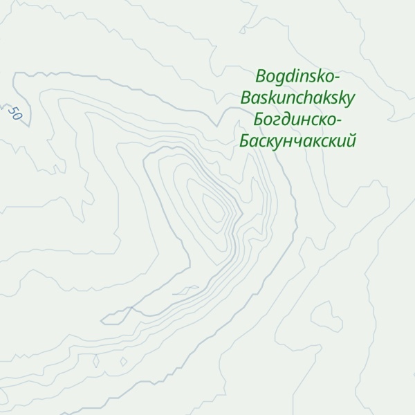 Map of Bolshoe Bogdo