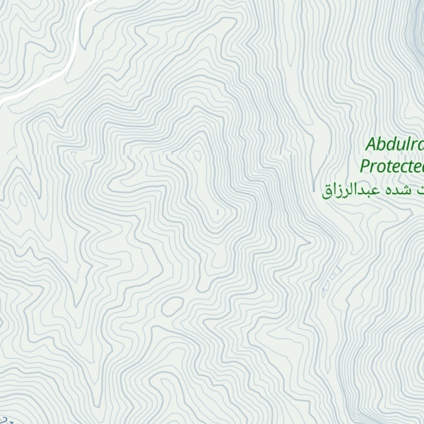 Map of Kūh-e Kamājār