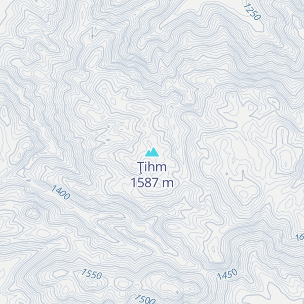 Map of Ţihm