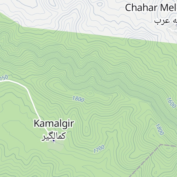 Map of Kūh-e Kalāb Sīāh