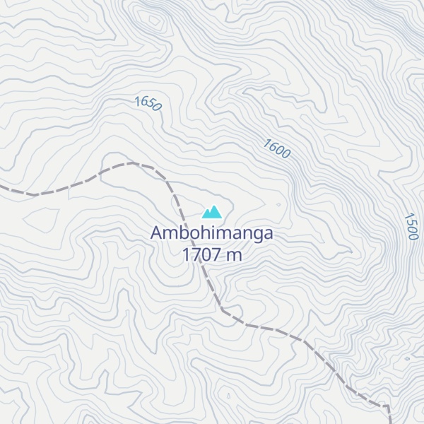 Map of Ambohimanga