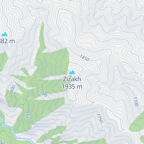 Map of Zizakh
