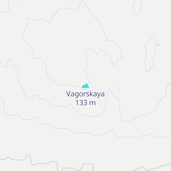 Map of Vagorskaya